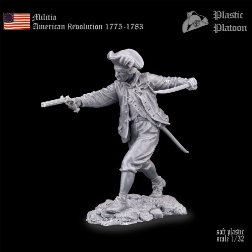 Милиция, Американская Революция, 1775-1783-14